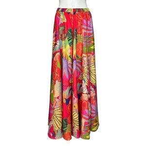 Christian Lacroix Tropical Maxi Skirt S Hawaiian NEW